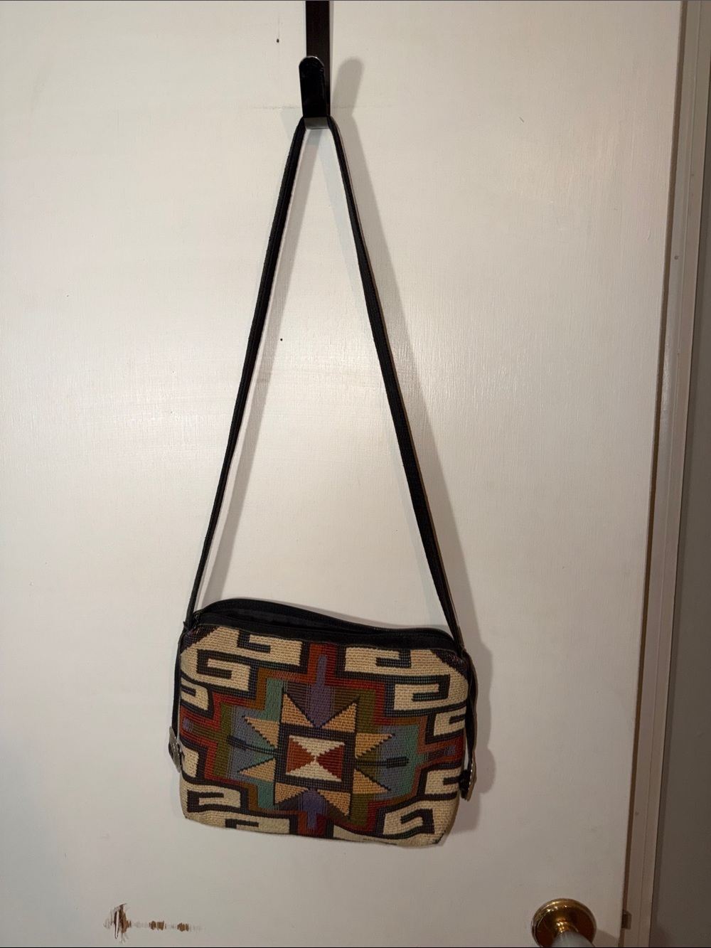 Vintage Southwestern Patterned Handbag